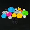 24PCS Toy Belt Pulley Plastic Belt Wheel Drive Pulley Gear