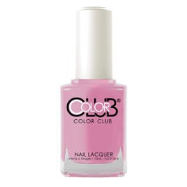 Color Club - Esmalte de uñas de mimbre, colección de uñas, color rosa y morado, 15 ml