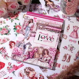 Auguro Vintage Scrapbook Stickers - 200 Journal & Fantasy Stickers for Aesthetic Journaling