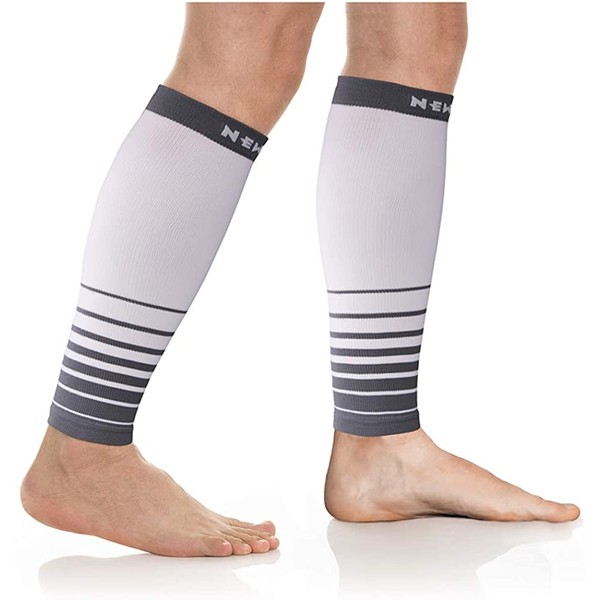 NEWZILL Compression Calf Sleeves (20-30mmHg) for Men & Women - Perfect Option to Our Compression Socks - For Running, Shin Splint, Medical, Travel, Nursing