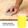 3 Rolls Sandpaper Roll 120 Grit Abrasive Sheet Polishing Grinding