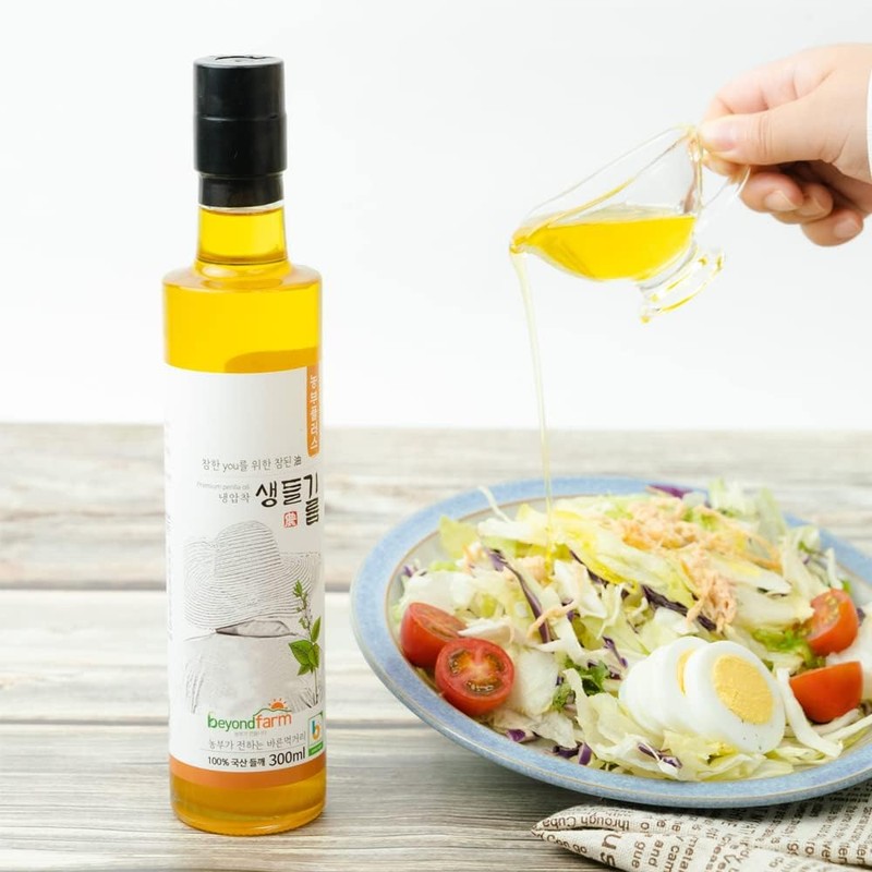 NONGBU PLUS Light Roasted Sesame Oil, 10.14 Fl Oz (300ml)