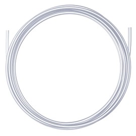 Ultra-Smooth PTFE Teflon Tubing 1.2m, 2.5mm ID×4mm OD Low Friction PTFE Tube Fits Direct Drive Extruder 3D Printer, For Bambu Lab A1/A1 mini/P1P/P1S/X1C For Creality K1/K1 Max/Ender 3 V3 (Translucent)