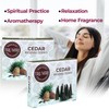 Cedar Incense Cones - Total 60 Cone Incense - Six