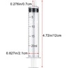 Syringe With Cap,Individually Sealed Syringe,Without NeedlePlastic Syringe, for Scientific Labs