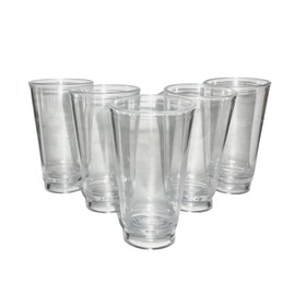 Shots caballito De Plástico Policarbonato de Colores. Paquete con 10 piezas de 1.5 onzas c/u. (Transparente)