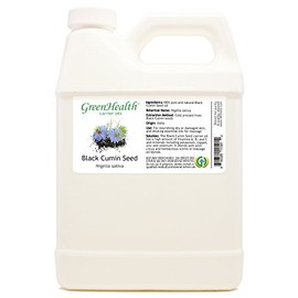 GreenHealth - Black Cumin Carrier Oil 100% Pure, Cold Pressed - 32 fl oz - GreenHealth