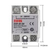 3pcs SSR-60DA Solid State Relay DC to AC Input 3-32V