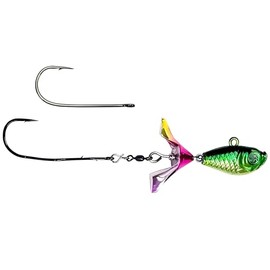 Kalin's Kalins Google Eye Tungsten Search Bait, Chartreuse, 3/8 OZ