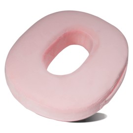 Enza Cushion, Donut Cushion, Postpartum Hemorrhoids, High Resilience (Recommended by Active Midwives, Sakura Pink)