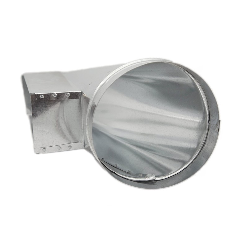 HVAC Premium Rectangular Duct End Boot | End Register Duct