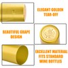 BGMAXimum PVC Heat Shrink Capsules - 40 Count Golden &