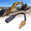 2Pin Excavator Water Temperature Sensor Brass High Accuracy Robust Water