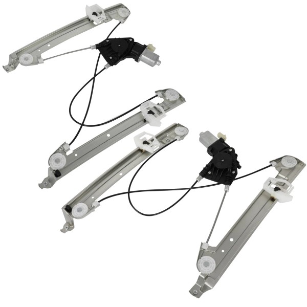 Fits 2007-2012 Dodge Caliber Pair Front Left Right Window Regulator