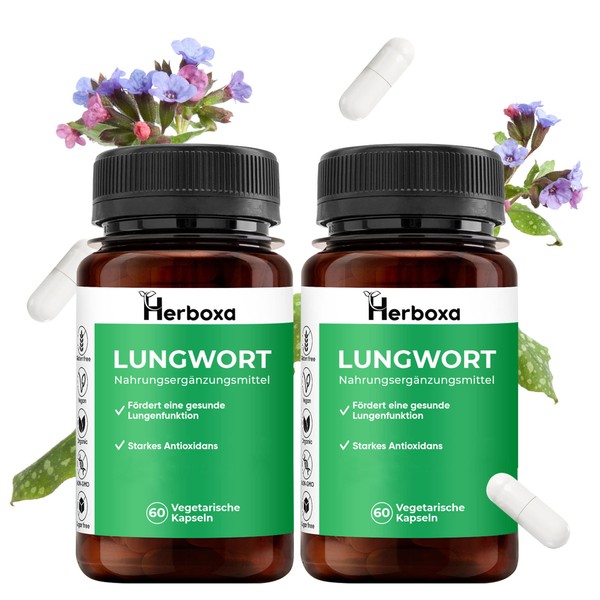 Herboxa Lung Word Multiple Packs (2x) Lung Herb Dietary Supplement