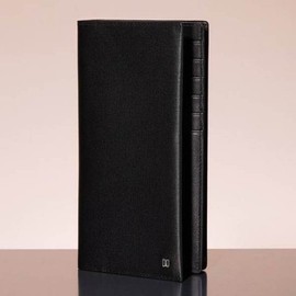 Daks (신세계강남점)DBWA4F831BK 장지갑FELTON펠튼 블랙 가죽 DD로고 모던 클래식 (DB W A 4 F 831 BK) Long Wallet FELTON Black Leather DD Logo Modern Classic