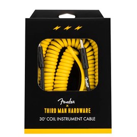 Cable de bobina de 30 pies, accesorios Fender x Third Man, amarillo
