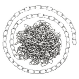 Mormchlots 304 Stainless Steel Chain, Heavy Duty Chain, Hanging Chain, for Billboards, Doorplates, Lighting Chains, Chair (Length:4m / 13.1feet, Thickness:2mm / 0.08inch)