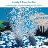 Pawfly Aquarium 1 Inch Air Stone Cylinder Grey Bubble Diffuser