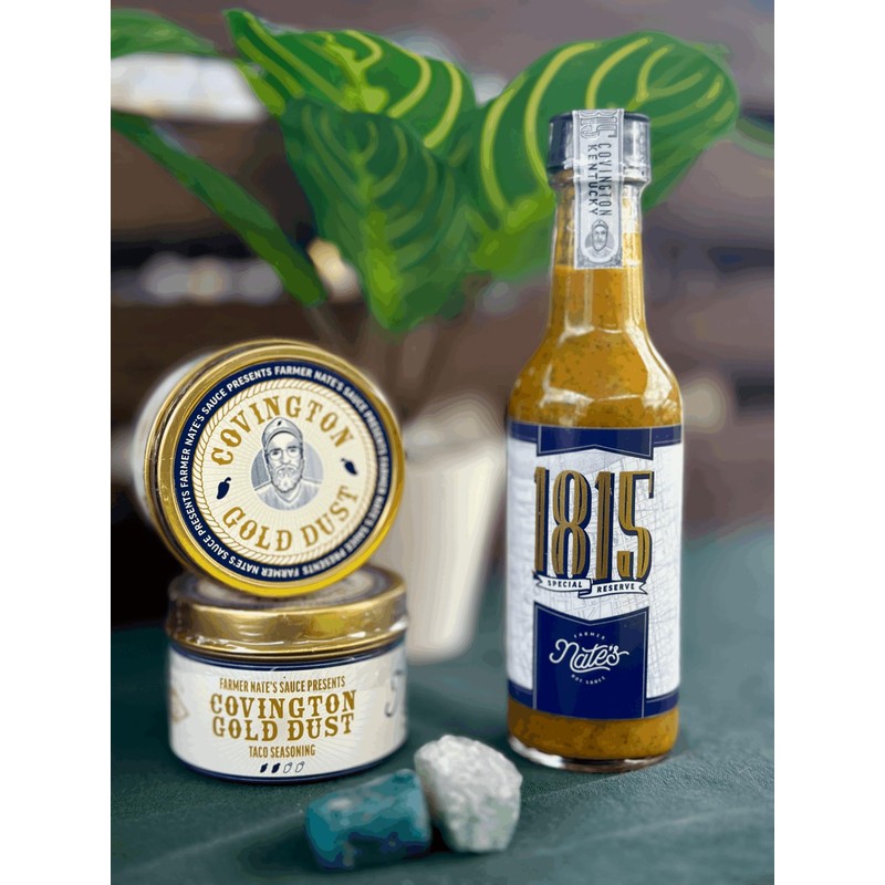 Farmer Nate's Covington Gold Dust Taco Seasoning – Bold, All-Natural