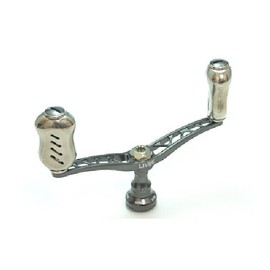 LIVRE Reel Wing 100 Fino Knob for Shimano S2 (Gunmeta P + Titanium G)
