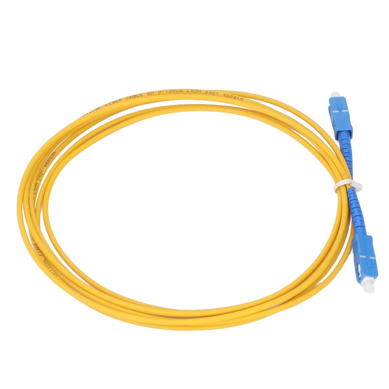 5PCS Optical Fiber Extension Cable Single Mode LSZH Sheath Fiber