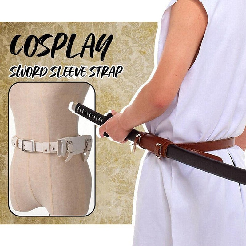 Sword Bag Belt Adjustable Sword Carry Bag Waistband Strap for