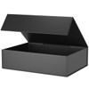 ROSTELACK Black Gift Box 11.9" x 8.5" x 3.3" with