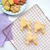 Set of 2 Poodle Cookie Cutters (Shapes: Poodle Silhouette and