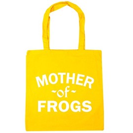 Hippowarehouse Mother Of Frogs Tote Shopping Gym Beach Bag 42cm x38cm, 10 litres