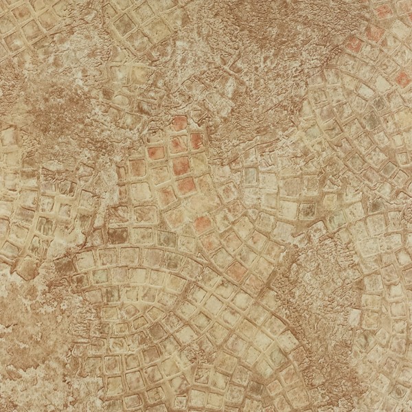 Nexus Self Adhesive 12-Inch Vinyl Floor Tiles, 20 Tiles - 12" x 12", Ancient Beige Mosaic Pattern - Peel & Stick, DIY Flooring for Kitchen, Dining Room, Bedrooms & Bathrooms by Achim Home Decor