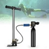 DENESTUS Mini Scuba Diving Tank Equipment, Pressure& Corrosion Resistant Material