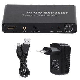 4K 3D HDMI 5.1 Channel HDMI Audio Extractor Converter