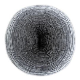 Woolly Hugs Bobbel Colour Gradient Yarn, 4-Ply 1000 m, XXL Colour 608, for Knitting or Crocheting, 250 g