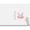 BabyBjorn 4580370187496 Bib, Single Item, Powder Pink, 1 x 1