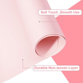 SHIMIDO Nail Art Table Mat, (MAT ONLY) Premium Soft Microfiber Leather Nail Arm Rest Mat, Nail Art Hand Rest Mat for Nail Arm Rest Cushion, Nail Tech Must Haves Table Mat (Pink)