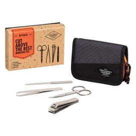 Gentlemen's Hardware Manicure Kit, black