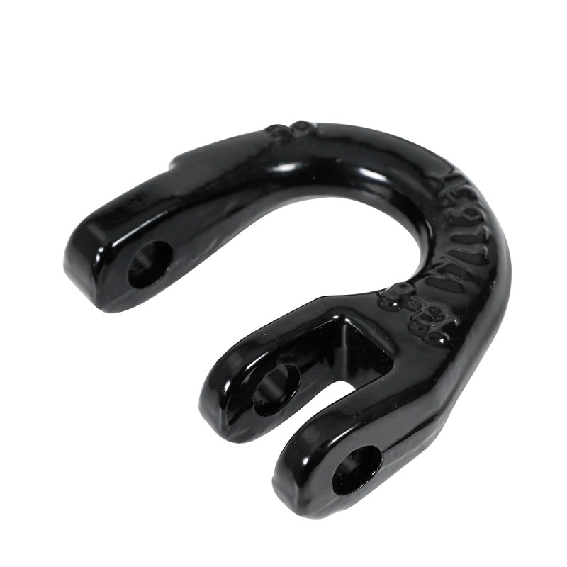 BACLAUGH 2pc 1/2 inch Coupling Link Tow Hitch Safety Chain