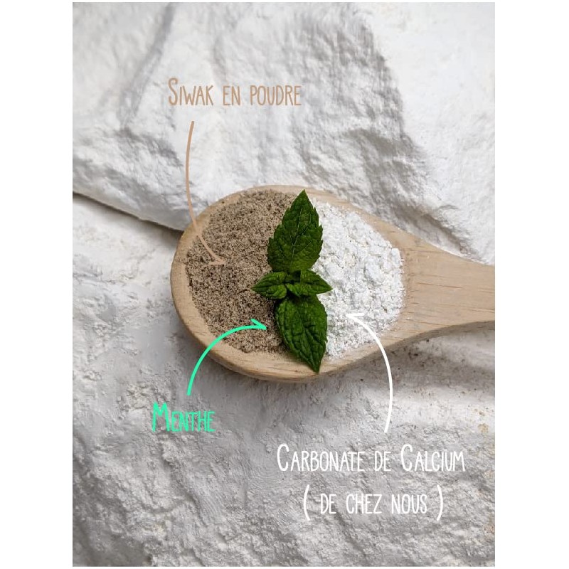 Mint & Siwak Powder Toothed Pasta, 60 g, Ayurvedic, Natural