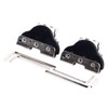 2Pcs LED Light Bar Mounting Bracket A Pillar Hood LED