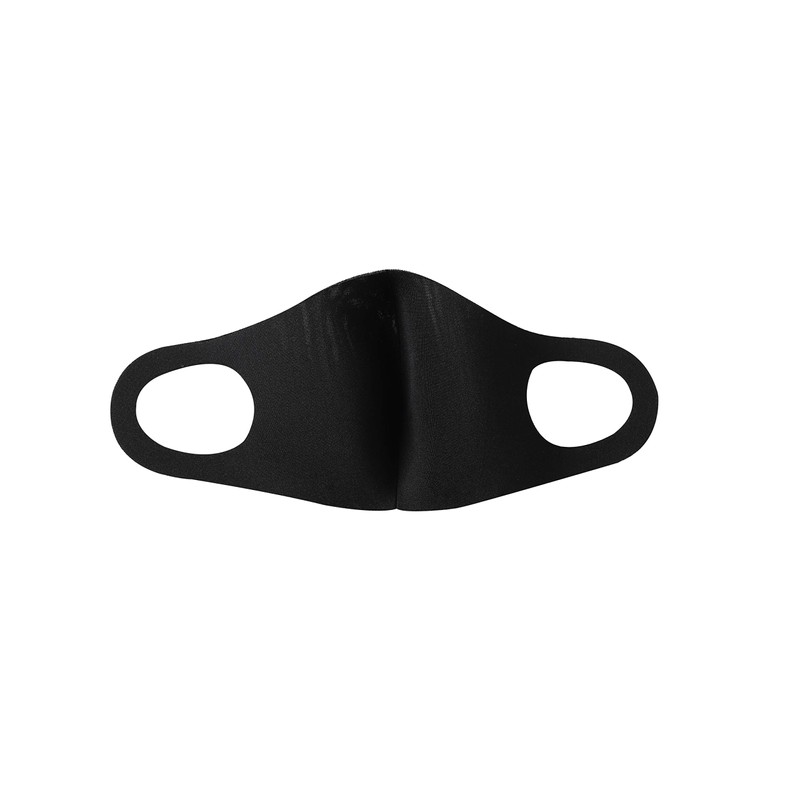 Komonee Adults Black Face Mask Washable Reusable Dustproof Cloth Mouth