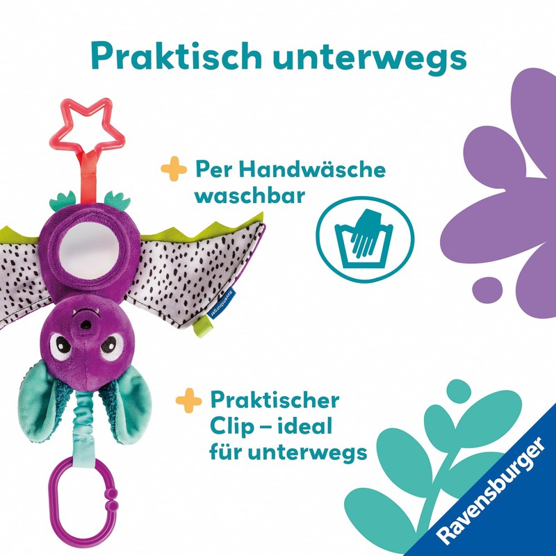 Ravensburger Play+ Baby Activity Bat - Baby Toy from 0