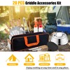 Griddle Accessories Kit, HaSteeL 20 Pcs Flat Top Grill Accessories