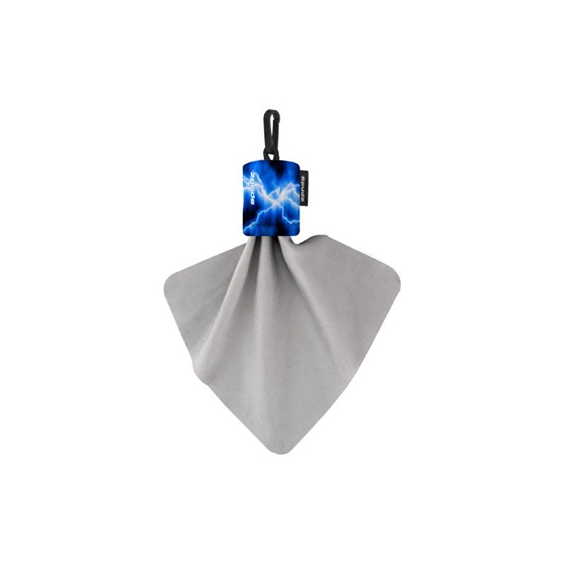 Spudz SPFD01-G4 6x6 Micro Fibre Lens Cloth In Pouch -Blue