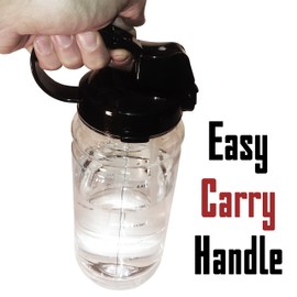 Botella de agua de hidratación de 40 onzas con una pajita y rastreador de agua diario – marcado por tiempo para asegurarse de que bebas 90 onzas de agua al día. Se recomienda 90 onzas para mujeres embarazadas y lactantes.