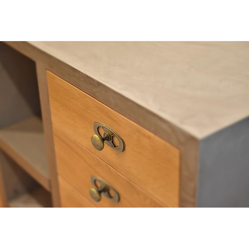 Goo-Ki Cabinet Knobs with Spacer/Back Base Plate for Drawer Kitchen,