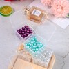 48 Packs Clear Small Plastic Containers Transparent Storage Box with