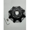Trailmaster Matte Black Wheel Center Cap W/Screws OR-CAP S1509-28 OR-CAP-1