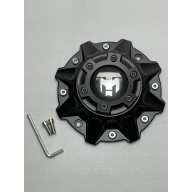 Trailmaster Matte Black Wheel Center Cap W/Screws OR-CAP S1509-28 OR-CAP-1