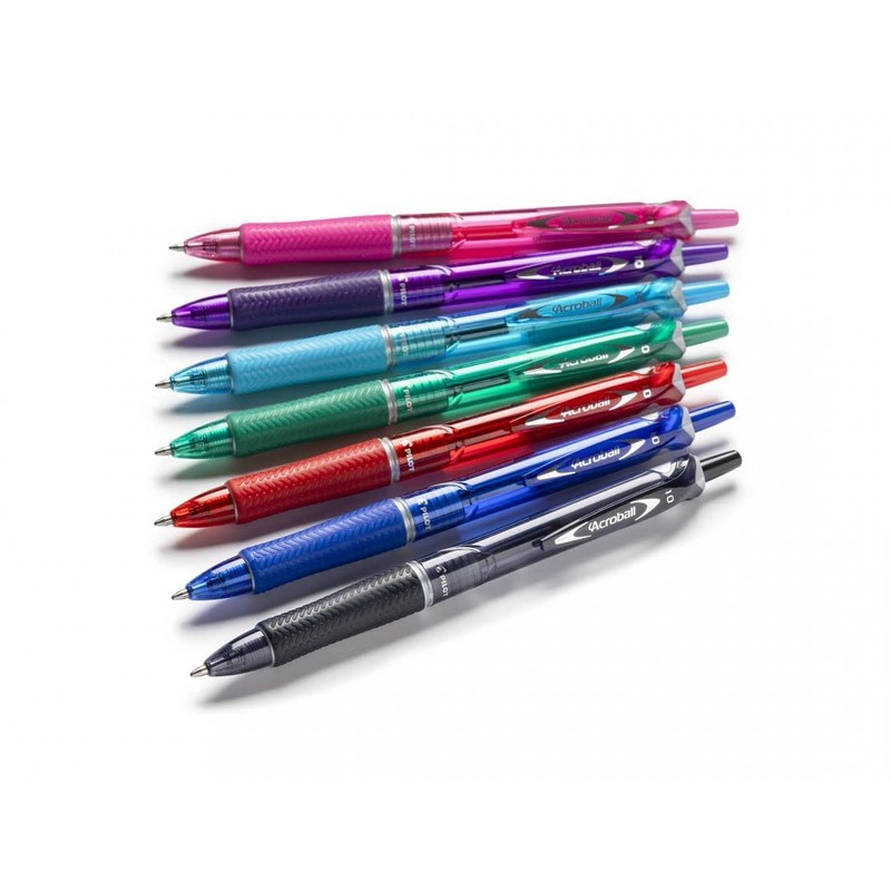 Pilot Acroball Retractable Ballpoint - Black (Pack of 4) FLW538943